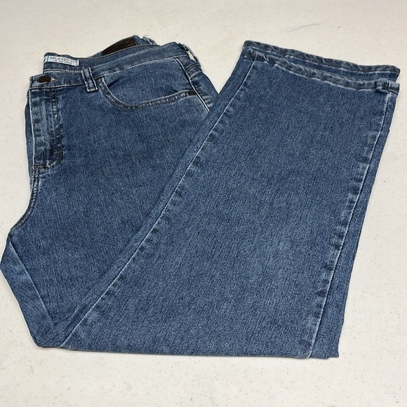 Lee Relaxed Fit Jeans Petite Short - Picture 1 of 13